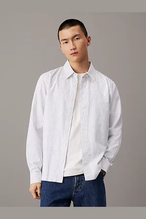 Calvin Klein Relaxed Pinstripe Shirt