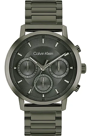 Calvin Klein Plated Steel Multifunction Watch