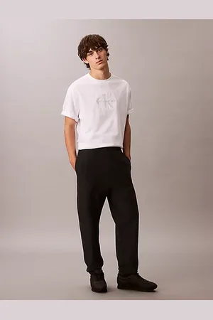 Calvin Klein Cotton Terry Monogram Joggers
