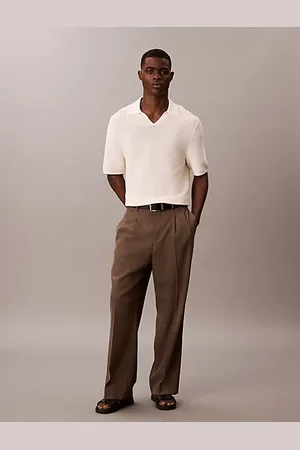 Calvin Klein Tech Knit Johnny Collar Polo Shirt