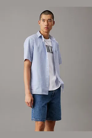 Calvin Klein Striped Short Sleeve Shirt