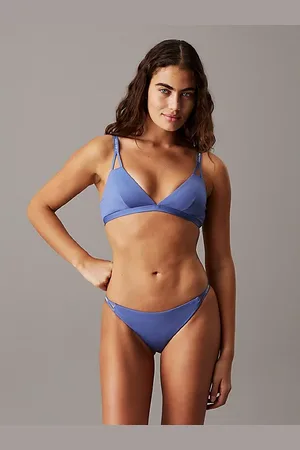 Calvin Klein Triangle Bikini Top - CK Split Elastic