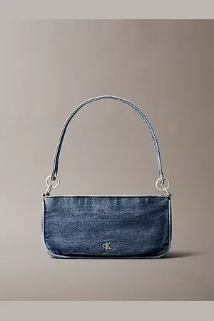 Calvin Klein Small Denim Shoulder Bag