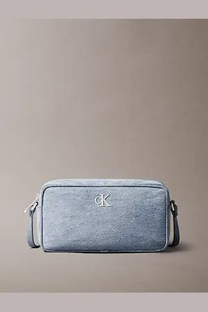 Calvin Klein Denim Crossbody Camera Bag