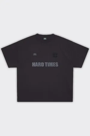 Umbro T-Shirt Hard Times Washed Black