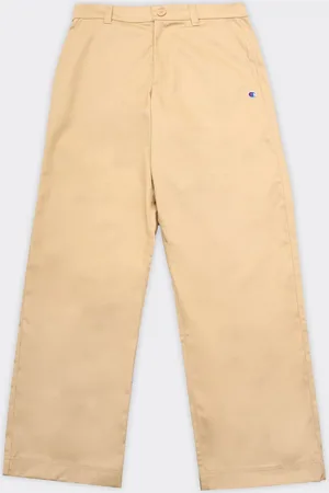 Champion Pantalone Straight Hem Beige