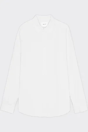 NN.07 Camicia Tencel Colby Bianca