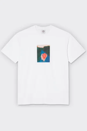 Polar T-Shirt Heart in Hand Bianca
