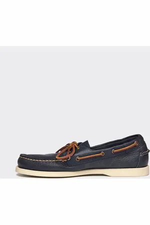 SEBAGO Scarpa Portland Martellata Blue Navy