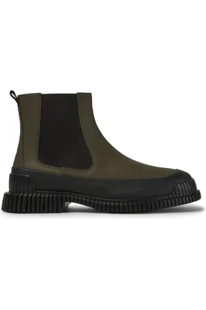 Camper Pix - Formal shoes for Men - Green,Black, size 6, Smooth leather