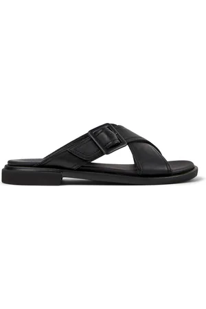 Camper Edy - Sandals for Women - Black, size 2, Smooth leather