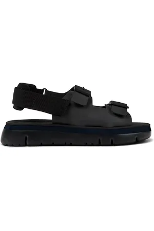 Camper Oruga - Sandals for Men - Black, size 6, Smooth leather