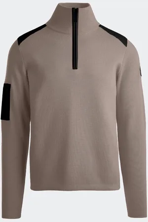 Canada Goose Stormont ¼ Zip Sweater Black Label (Men, , XL)