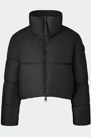 Canada Goose Garnet Cropped Puffer (Women, , XXL)