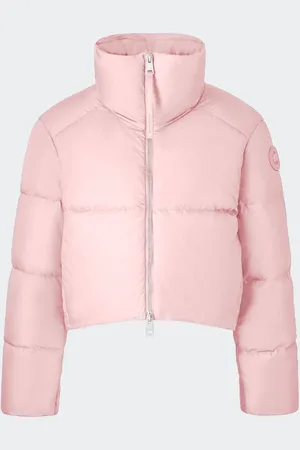 Canada Goose Garnet Cropped Puffer (Women, , XL)