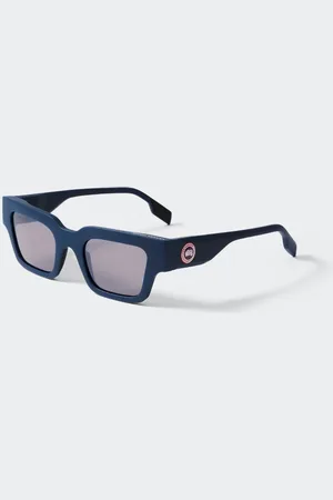 Canada Goose Waddington Sunglasses (Men, Matte Blue/Smoke, ONESIZE)