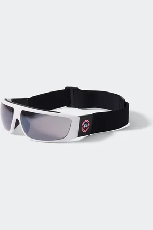 Canada Goose Summit Sunglasses (Men, Matte White/Smoke, ONESIZE)