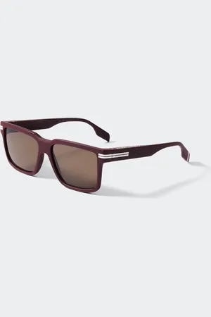 Canada Goose Redwood Sunglasses (Men, Matte Burgundy/Brown, ONESIZE)