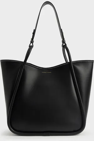 CHARLES & KEITH Lyla Tubular Slouchy Tote Bag