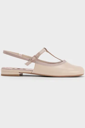 CHARLES & KEITH T-Bar Mary Jane Slingback Flats
