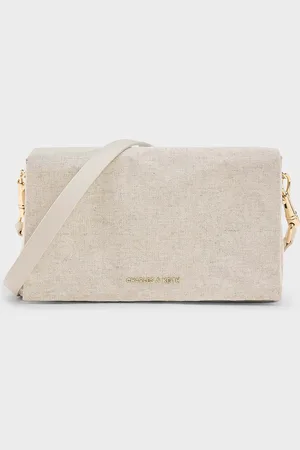 CHARLES & KEITH Matina Canvas Crossbody Bag