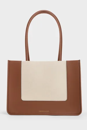 CHARLES & KEITH Daylla Canvas Tote Bag