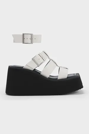CHARLES & KEITH IIsa Flatform Gladiator Sandals