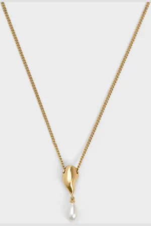 CHARLES & KEITH Corrine Teardrop Pearl Necklace