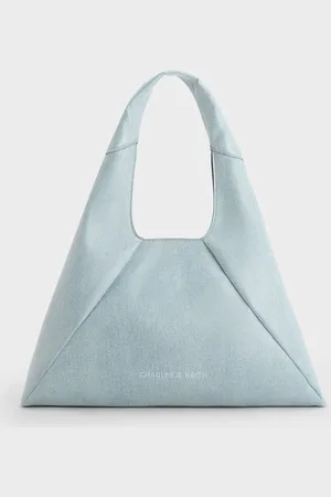 CHARLES & KEITH Bosie Denim Slouchy Hobo Bag