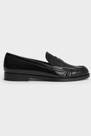CHARLES & KEITH Ruched Penny Loafers