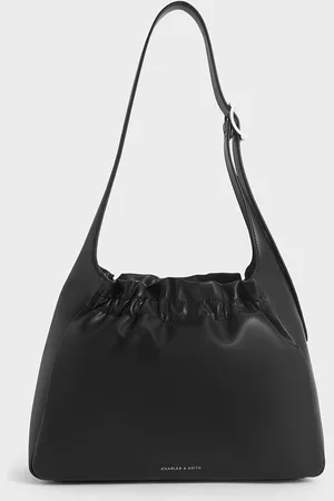 CHARLES & KEITH Brigette Ruched Shoulder Bag