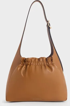CHARLES & KEITH Brigette Ruched Shoulder Bag