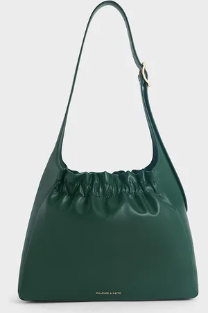 CHARLES & KEITH Brigette Ruched Shoulder Bag