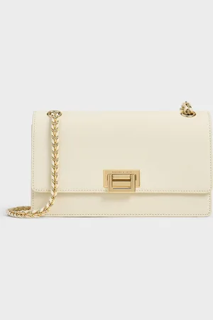 CHARLES & KEITH Everline Braided-Strap Shoulder Bag