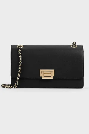 CHARLES & KEITH Everline Braided-Strap Shoulder Bag