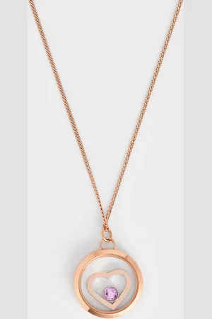 CHARLES & KEITH Malorie Crystal Heart Necklace