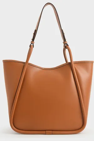 CHARLES & KEITH Lyla Tubular Slouchy Tote Bag