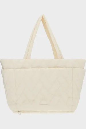 CHARLES & KEITH Nylon Chevron Tote Bag