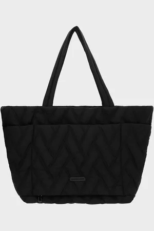 CHARLES & KEITH Nylon Chevron Tote Bag