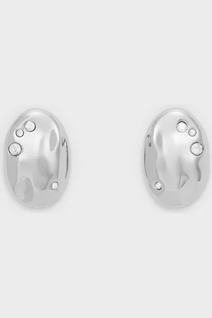 CHARLES & KEITH Ottilie Crystal Sculptural Stud Earrings