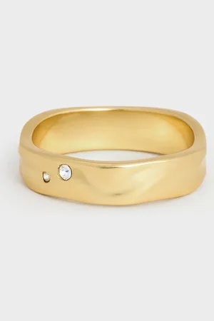 CHARLES & KEITH Ottilie Crystal Sculptural Ring
