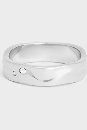 CHARLES & KEITH Ottilie Crystal Sculptural Ring