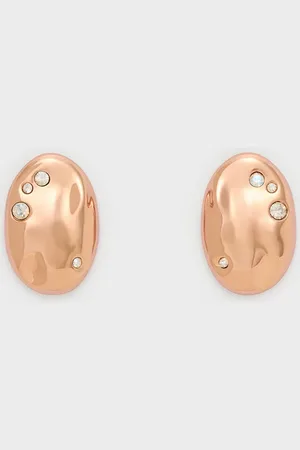 CHARLES & KEITH Ottilie Crystal Sculptural Stud Earrings
