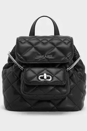 CHARLES & KEITH Aubrielle Quilted Backpack