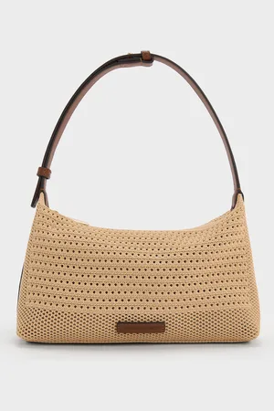 CHARLES & KEITH Ida Knitted Shoulder Bag