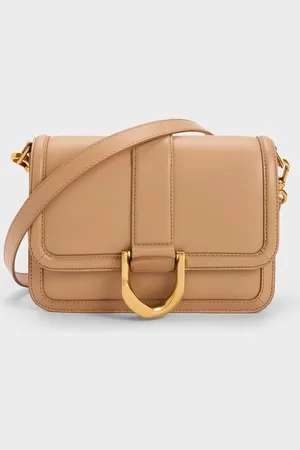 CHARLES & KEITH Gabine Leather Crossbody Bag