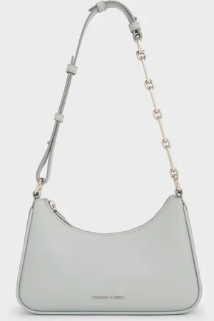 CHARLES & KEITH Lane Chain-Link Shoulder Bag