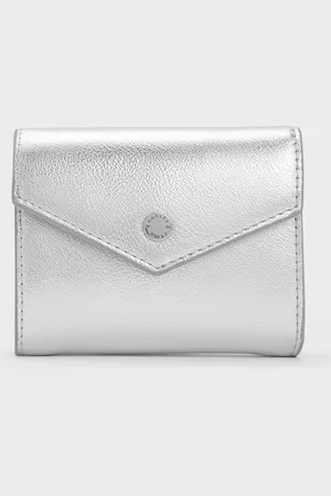 CHARLES & KEITH Marlowe Metallic Short Envelope Wallet