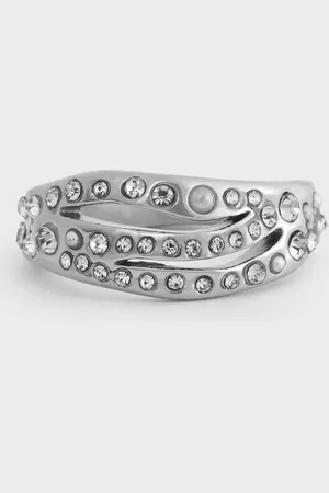 CHARLES & KEITH Aine Crystal Sculptural Ring