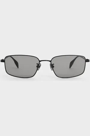 CHARLES & KEITH Inara Metallic-Rim Sunglasses
